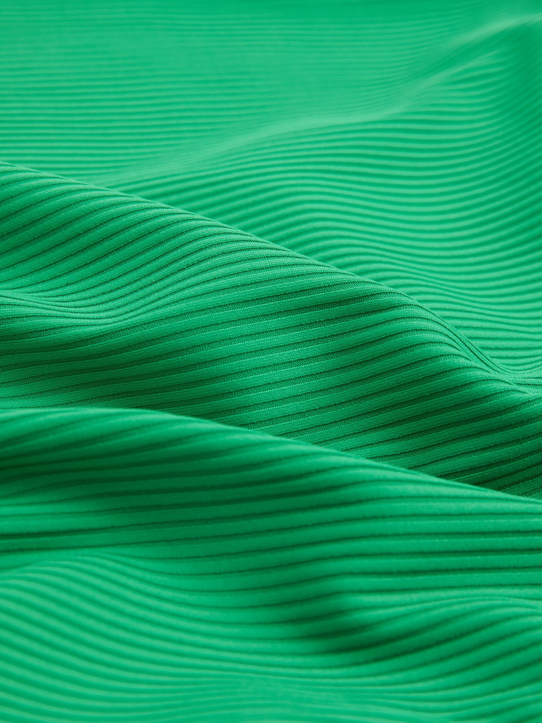 Buy Bright Green Scallop Plunge Shaping Swimsuit from Next Luxembourg
