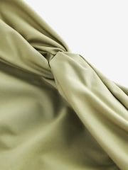 Khaki Green High Waist Bikini Bottoms - Image 7 of 7