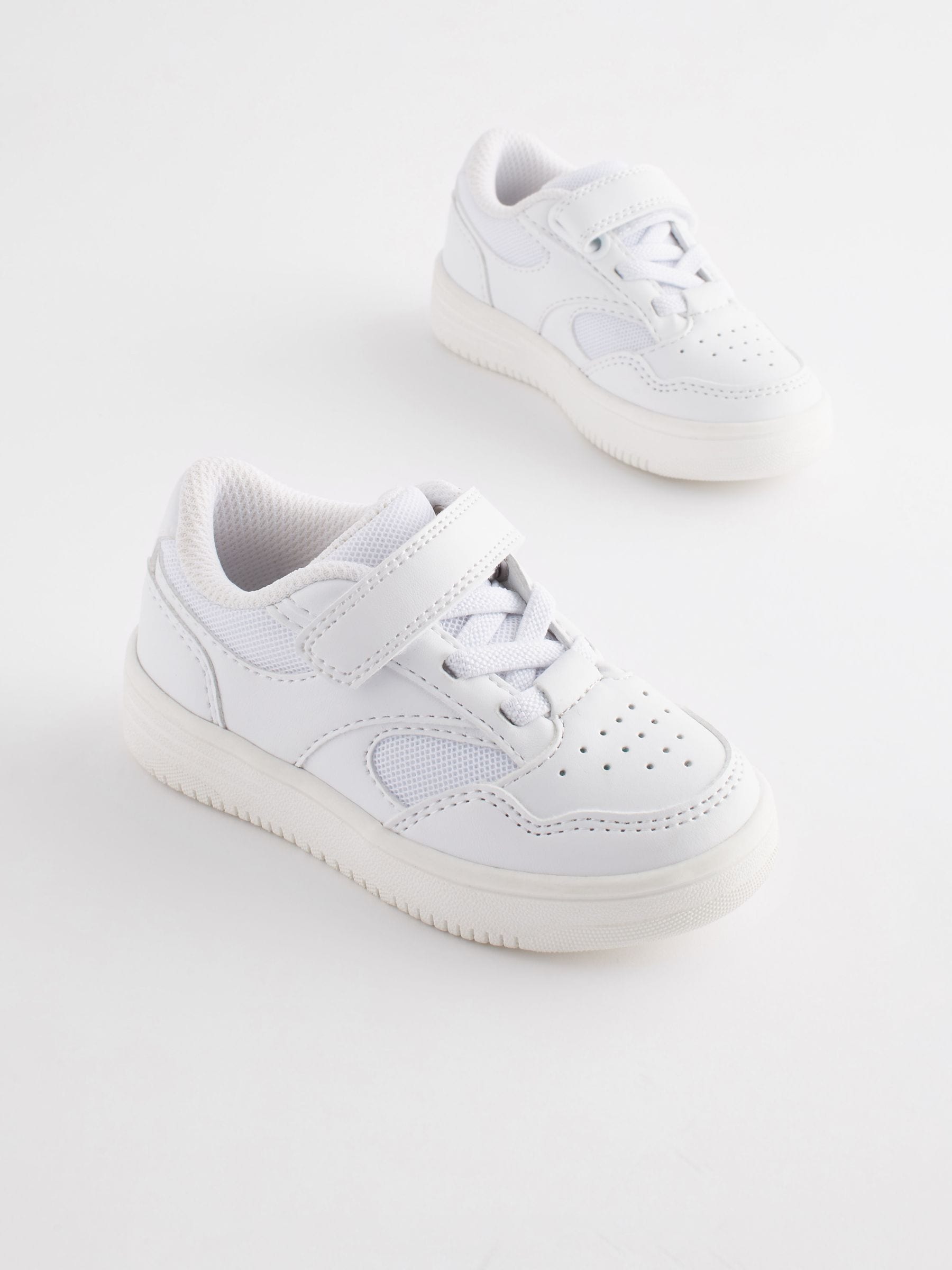 Buy White One Strap Skate Trainers from Next Luxembourg