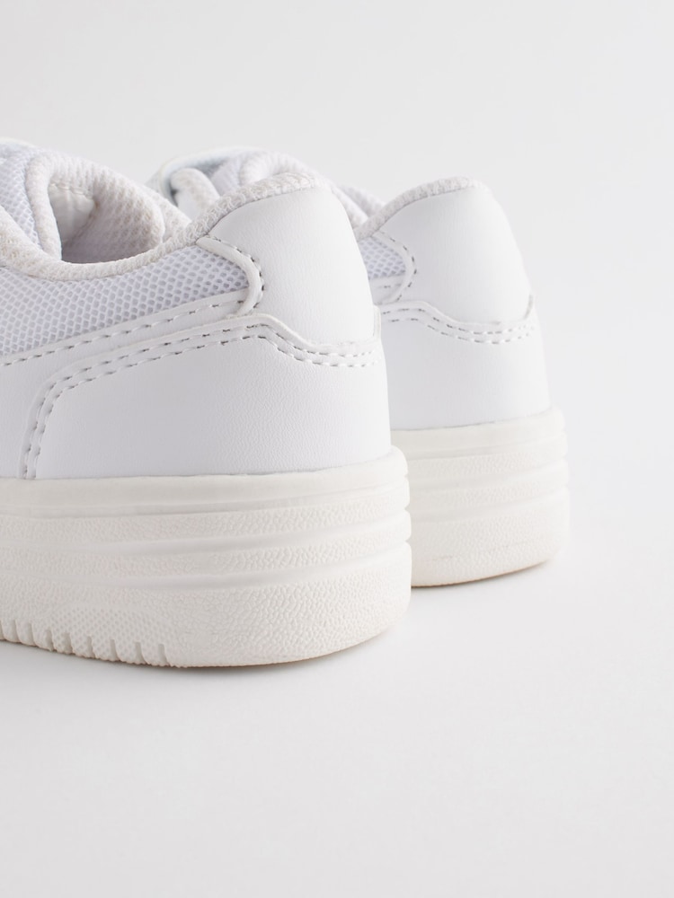 White One Strap Skate Trainers - Image 5 of 5