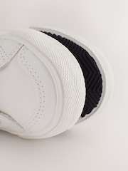 White Standard Fit (F) Two Strap Touch Fastening Trainers - Image 5 of 7