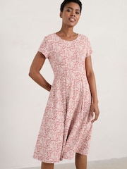 Seasalt Cornwall Red Tall Red Riviera Dress II - Image 3 of 5