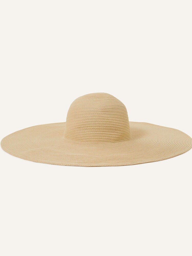 Accessorize Natural Oversized Floppy Hat - Image 1 of 2