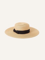 Accessorize Natural Boater Hat - Image 2 of 3