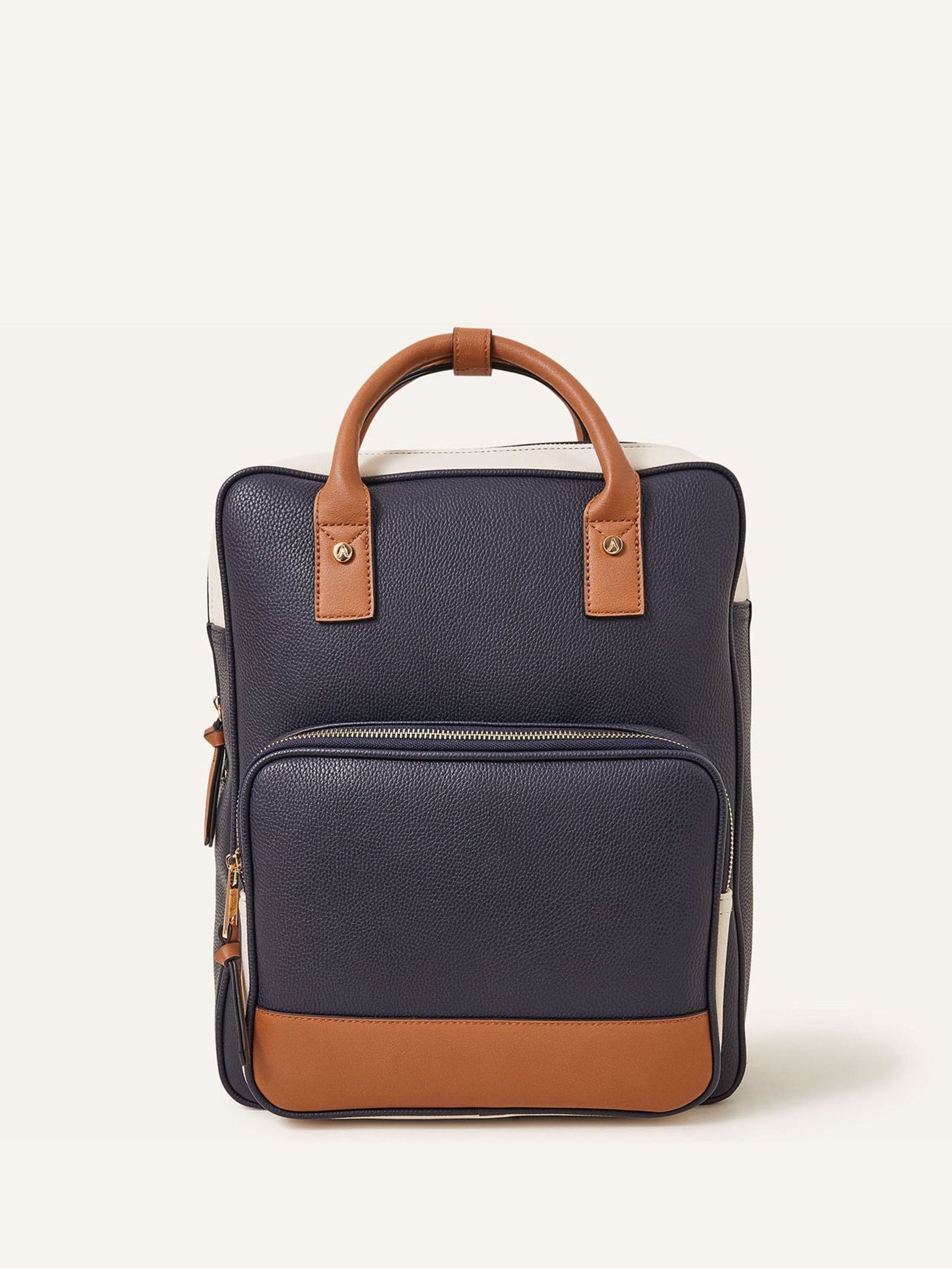 Buy Accessorize Blue Pocket Top Handle Backpack from the Next UK online ...