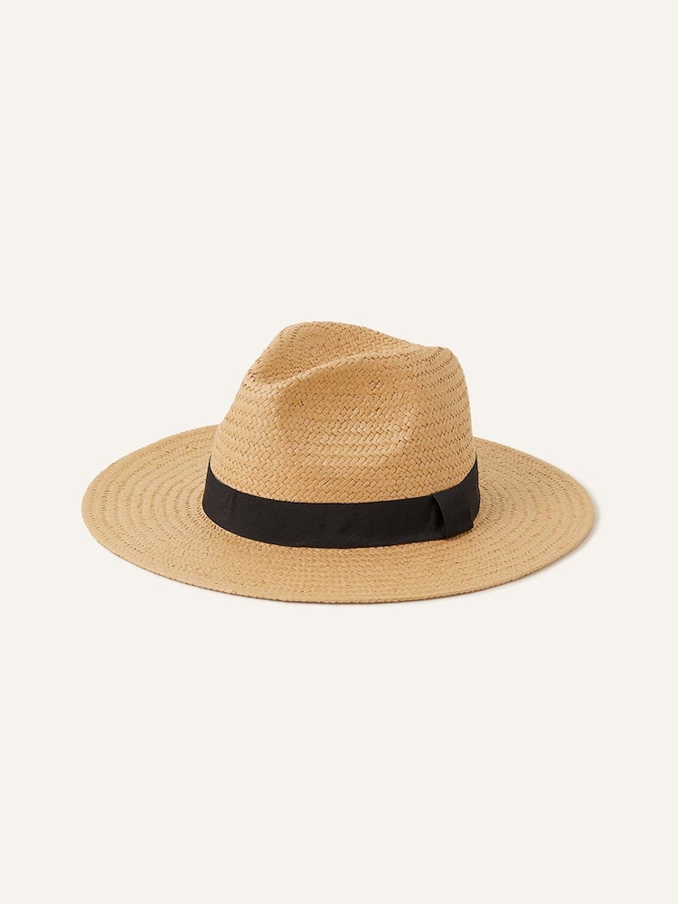Accessorize Natural Panama Hat - Image 1 of 3