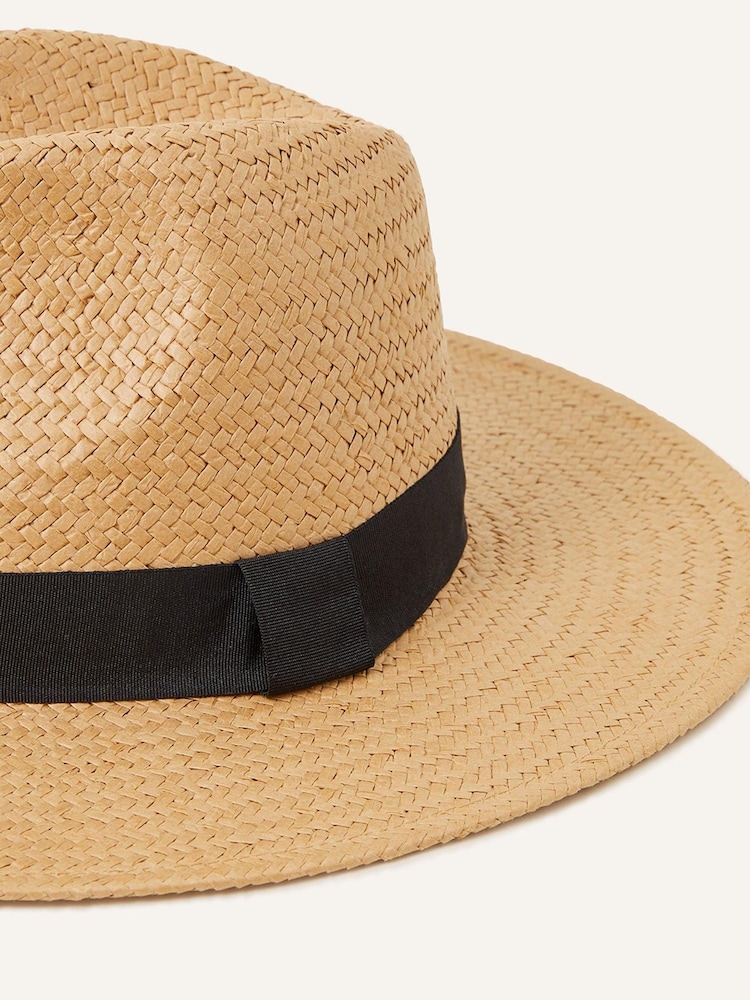 Accessorize Natural Panama Hat - Image 2 of 3
