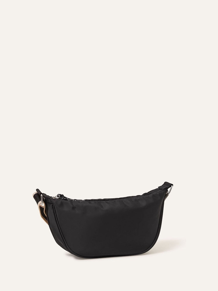 Accessorize Black Sling Cross-Body Bag - Image 2 of 2 Accessorize Black Sling Cross-Body Bag - Image 2 of 2