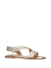 Carvela Gold Gala Sandals - Image 2 of 5