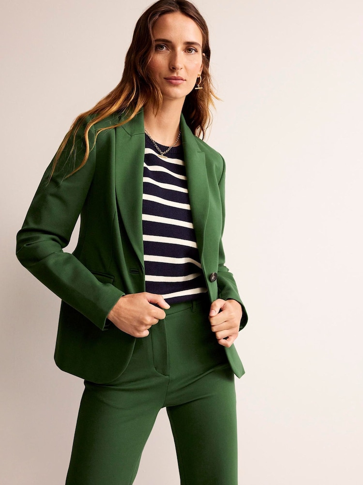 Boden Green The Marylebone Jersey Blazer - Image 1 of 6