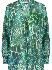 Ro&Zo Green Mix Animal Print Shirt - Image 2 of 3