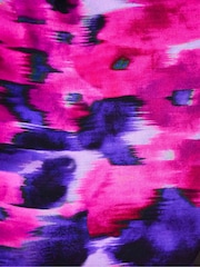 Ro&Zo Painted Floral High Neck Short Dress - Изображение 9 из 9