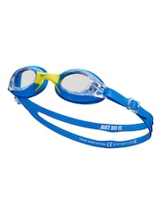 Nike Swim Little Kids Blue Swoosh Goggles - Image 2 of 2