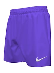 Fioletowy - Szorty kąpielowe Nike Essential Volley - Image 3 of 6