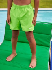 Nike Green 4 Inch Essential Volley Swim Shorts - Image 6 of 9