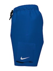 Синий - Пляжные шорты с карманами-карго Nike Voyage - 6 дюймов - Image 4 of 4