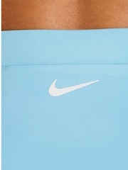 Nike Swim Blue High Waist Bottoms Bikini - Image 4 of 5