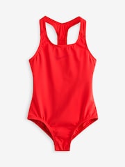 Красный - Купальник со спинкой-борцовкой Nike Essential - Image 1 of 3