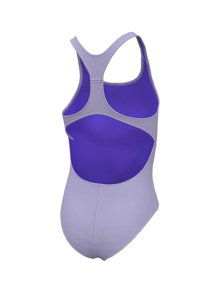 Nike Purple Essential Racerback Swimsuit - Image 2 of 5 Nike Purple Essential Racerback Swimsuit - Image 2 of 5