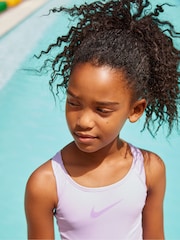 Nike Purple Essential Racerback Swimsuit - Image 4 of 5