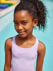Nike Purple Essential Racerback Swimsuit - Image 5 of 5