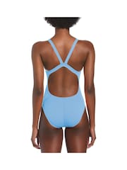 Nike Blue Hydrastrong Solid Swimsuit - Image 2 of 4
