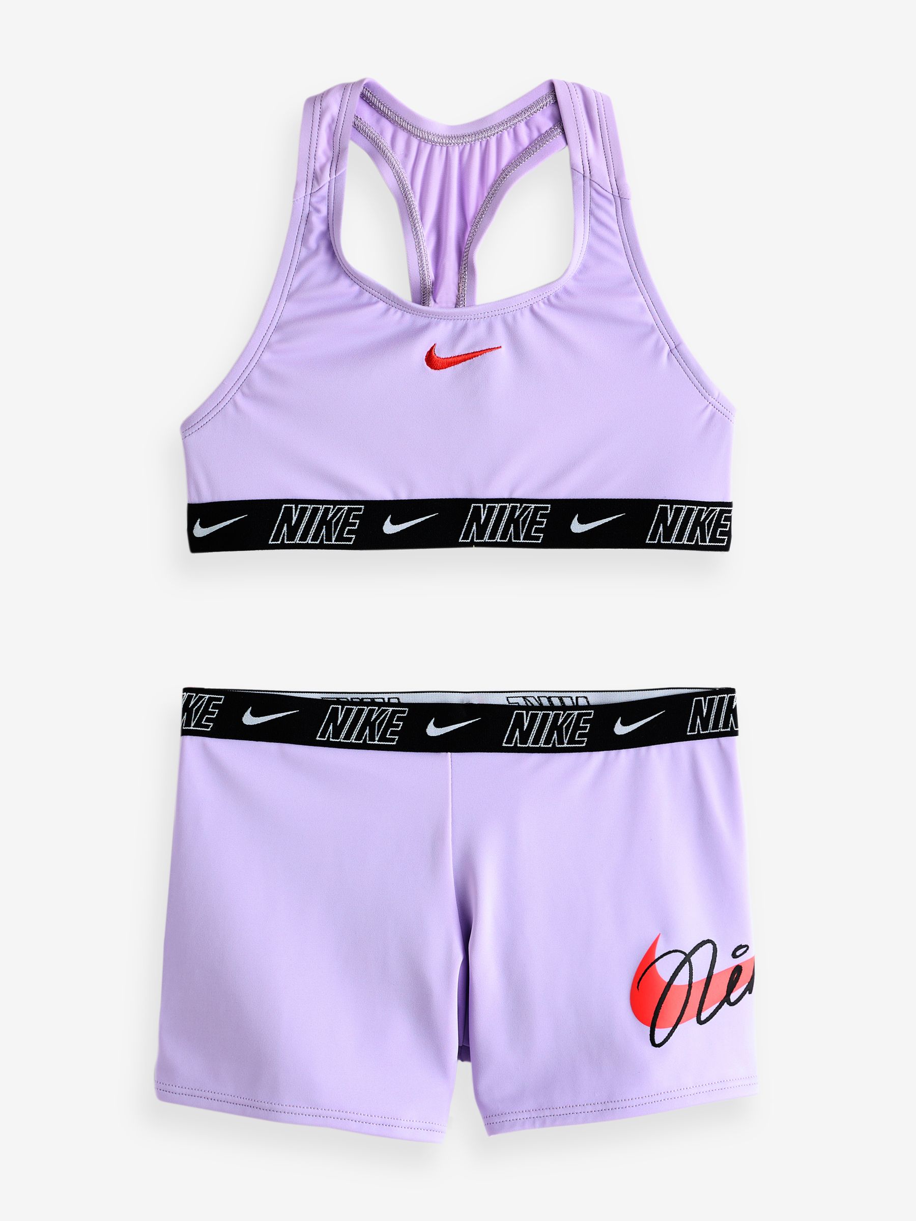 Nike bandeau top and shorts set 2025