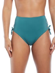 Зеленый - Nike Swim Green Lace Up Bikini - Изображение 1 из 5