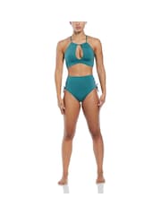 Зеленый - Nike Swim Green Lace Up Bikini - Изображение 3 из 5
