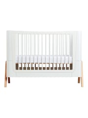 Gaia Baby White Hera Cot Bed - Image 6 of 6