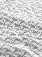 Grey Crane Print Polo Shirt - Image 7 of 7