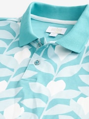 Blue Scion Print Polo Shirt - Image 6 of 7