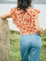 Laura Ashley Denim Wide Leg Jeans - Image 2 of 9
