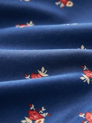 Laura Ashley Blue Puff Sleeve Shirt - Image 6 of 6