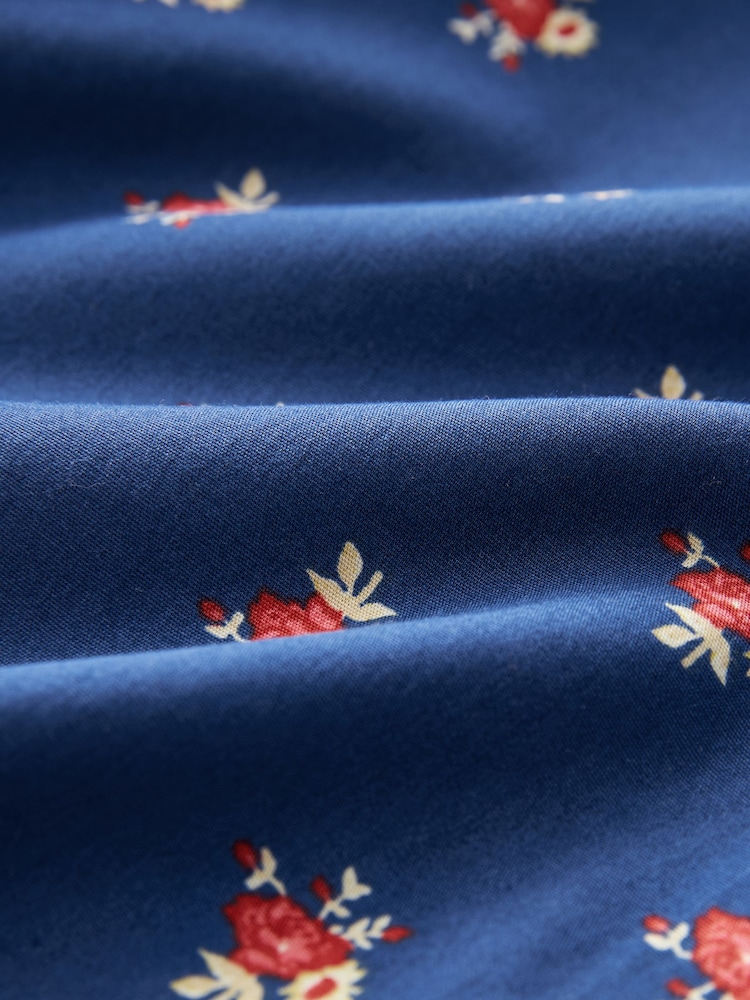 Laura Ashley Blue Puff Sleeve Shirt - Image 6 of 6