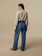 Laura Ashley Beauchamp Floral Ruffle Blouse - Image 2 of 3