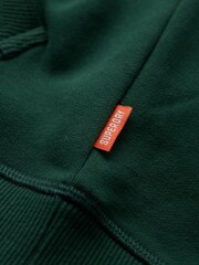 Superdry Enamel Green Vintage Logo Hoodie - Image 8 of 8