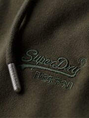 Superdry Dark Green Essential Logo Zip-Up Hoodie - Image 5 of 6