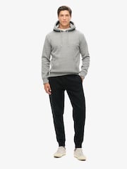 Superdry Grey Essential Slim Fit Logo Hoodie - Image 2 of 6