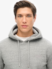 Superdry Grey Essential Slim Fit Logo Hoodie - Image 3 of 6