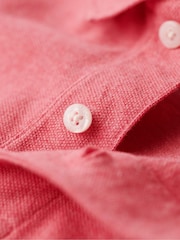 Superdry Pink Marl Classic Pique Polo Shirt - Image 5 of 5