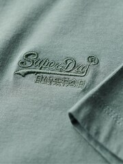 Superdry Green Essential Logo Embriodery T-Shirt - Image 5 of 5