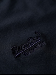 Superdry Navy Essential Logo Embroidery T-Shirt - Image 5 of 6
