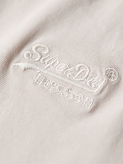Superdry Cream Essential Logo Embriodery T-Shirt - Image 5 of 6