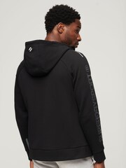 Superdry Black Sport Tech Logo Loose Zip Hoodie - Image 2 of 6