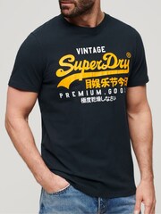 Superdry Blue Vl Duo T-Shirt - Image 4 of 7