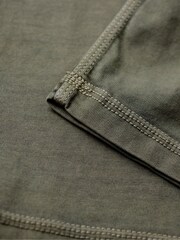 Superdry Green Contrast Stitch Pocket T-Shirt - Image 4 of 6