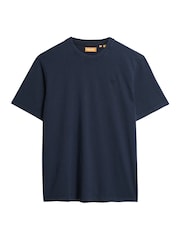 Superdry Navy Blue Vintage Washed T-Shirt - Image 4 of 5