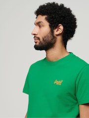 Superdry Dark reen Vintage Logo T-Shirt - Image 3 of 6