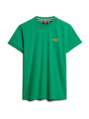 Superdry Dark reen Vintage Logo T-Shirt - Image 4 of 6